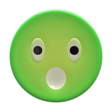 Emoticon plastic face Stock Illustration