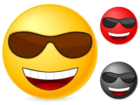 Emoticon set Illustrazione stock