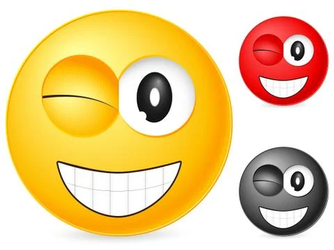 Emoticon set Stock Illustration