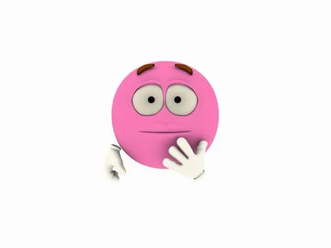 Emoticon, Shock Stock Illustration