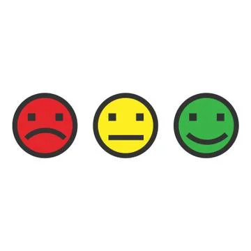 Emoticons icon isolated on white background. Vector illustration. Stock Illustration