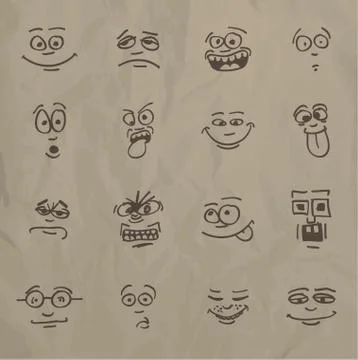 Emoticons Stock Illustration
