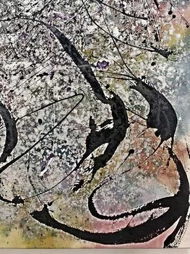 Emotion in Motion: Abstract Expression of Inner Worlds Stock Photos