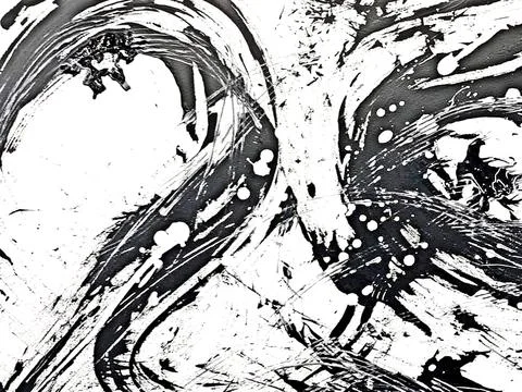 Emotion in Motion: Abstract Expression of Inner Worlds Stock Photos