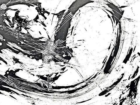 Emotion in Motion: Abstract Expression of Inner Worlds Stock Photos