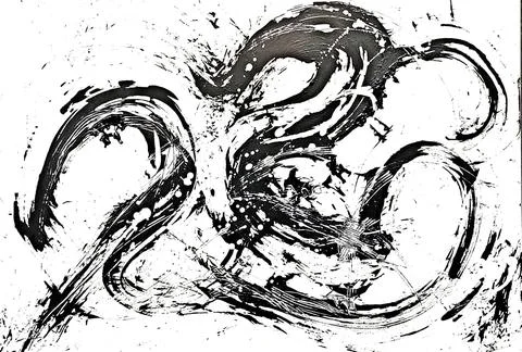 Emotion in Motion: Abstract Expression of Inner Worlds Stock Photos