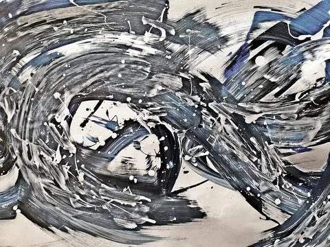 Emotion in Motion: Abstract Expression of Inner Worlds Stock Photos