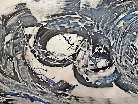 Emotion in Motion: Abstract Expression of Inner Worlds Stock Photos