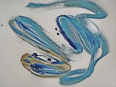 Emotion in Motion: Abstract Expression of Inner Worlds Stock Photos