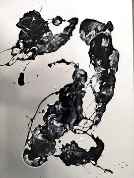 Emotion in Motion: Abstract Expression of Inner Worlds Stock Photos