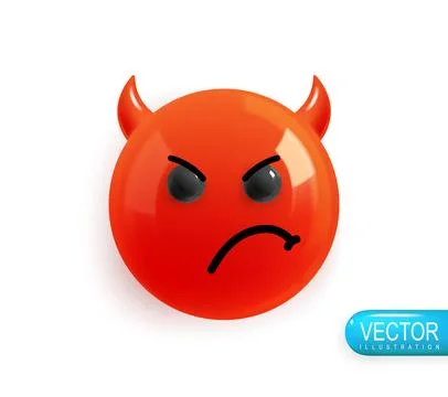 Emotion Realistic 3d Render. Icon Smile Emoji. Vector yellow glossy emotico.. Illustrazione stock