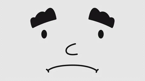 Emotion of sadness. Stock Footage 252877602