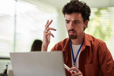 Emotional Devops Engineer Stock Photos