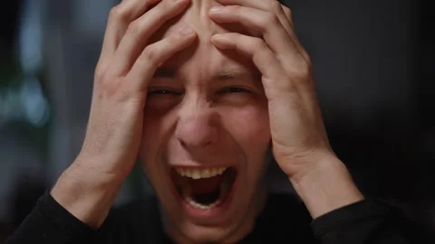 Emotional Distress A Comprehensive Exploration of Capturing Frustration and Stock Footage 316049448