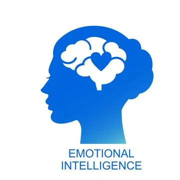 Emotional intelligence concept Stock Illustration