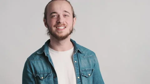 Emotional man outraging and gesturing Stock Footage 150342852