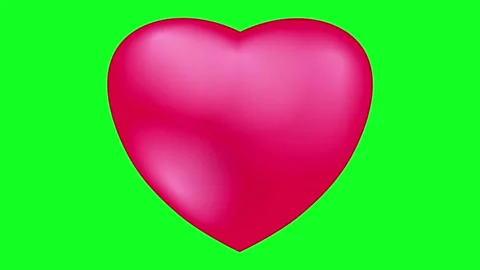 Emotional pulse animation is easy to use with color key effects Stock Footage 333915087