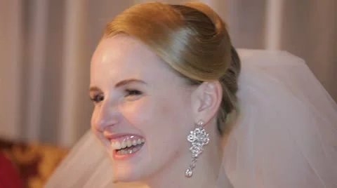 Emotions Of Bride Stock-Footage 22418919