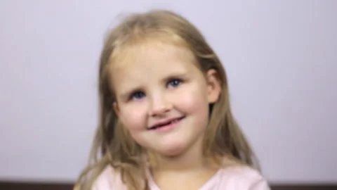 Emotions on camera. Out of focus Video stock 99505869