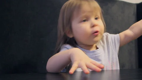 Emotions of the child Stock Footage 89774630