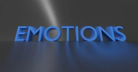 Emotions Word Stock-Illustration