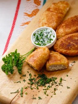 Empanadas (pirozhki) Stock Photos