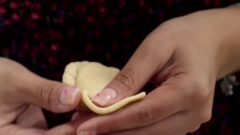 Empanadas repulgue (Close Up) Stock Footage 205969078