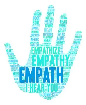 Empath Word Cloud Ilustração Stock