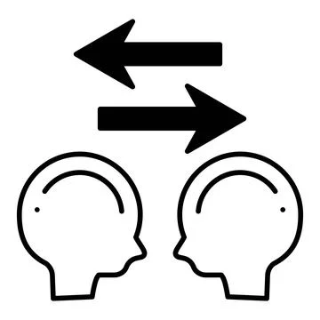 Empathy Dualtone Icon Stock Illustration