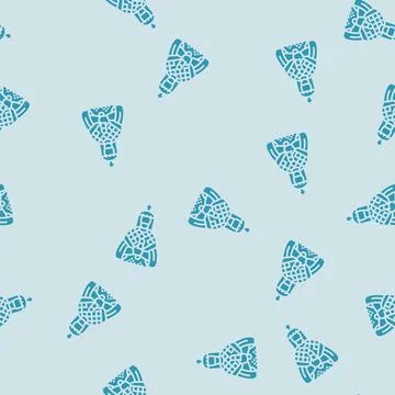 Emperor byzantine glyph seamless pattern Stock Illustration