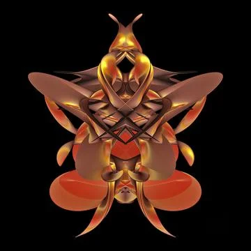 Emperor wasp Stock Illustration