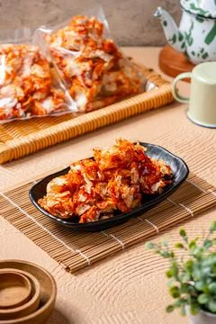 Emping Balado Foto stock