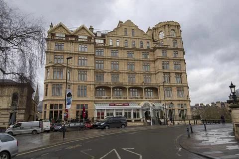 The Empire Hotel, Bath. Stock Photos