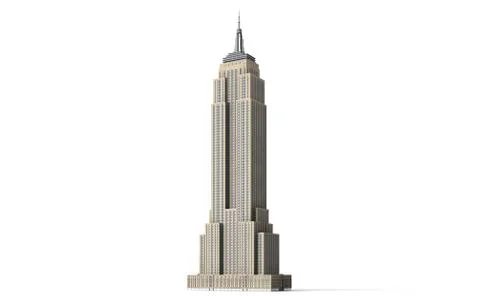 Empire state building 1 Stock Illustration