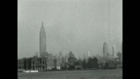 Empire State Building 1931 Stock Footage 203542128