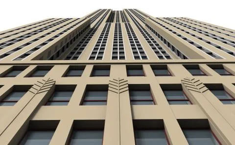 Empire state building 3 Stock Illustration
