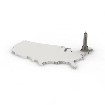 Empire state building 3 Stock Illustration