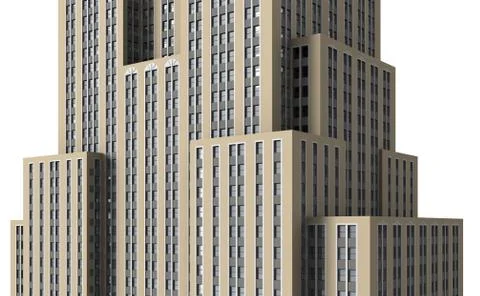 Empire state building 4 Stock Illustration