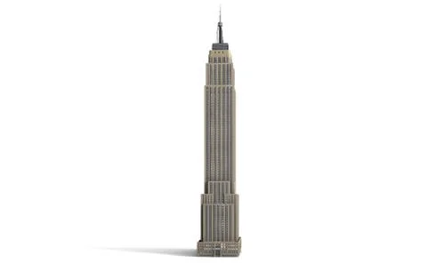 Empire state building 5 Stock Illustration