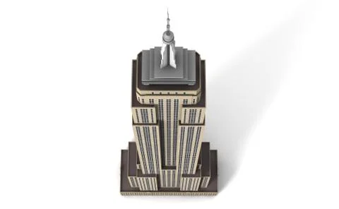 Empire state building 7 Stock Illustration
