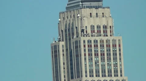 Empire State Building close up Stock-Footage 51034826