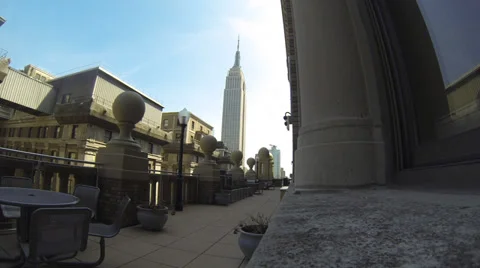 Empire State Building extra wide Stock Footage 37249979