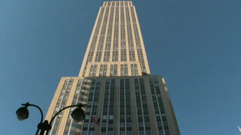 Empire State Building Stock Footage 694485