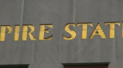 Empire State Building Stock Footage 694491