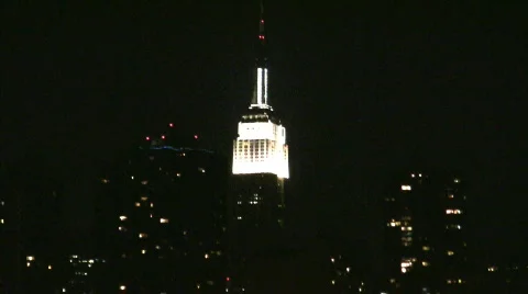 Empire State Building Stock Footage