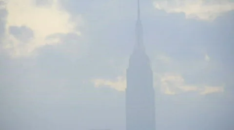 Empire State Building Stock Footage 695347