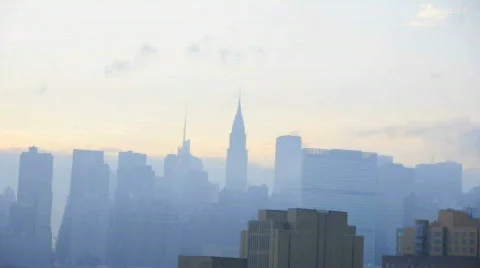 Empire State Building Stock Footage 695355