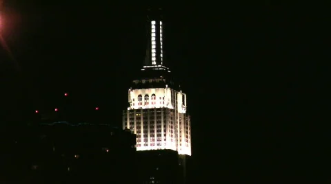 Empire State Building Stock Footage 695356