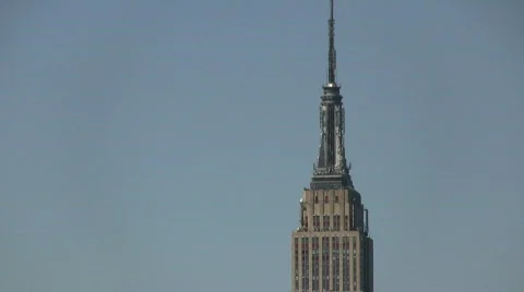 Empire State Building Stock Footage 695363