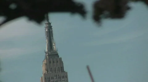 Empire State Building Stock Footage 698982